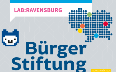 BürgerStiftung fördert den Start von Jugend hackt Lab Ravensburg