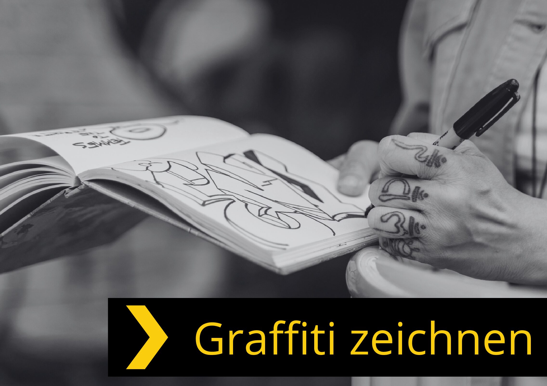 Mo. 10.08. - Di. 11.08. Graffiti zeichnen