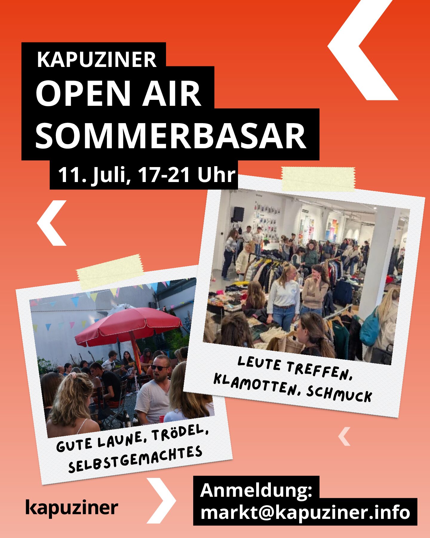 Open-Air Sommerbasar ✨